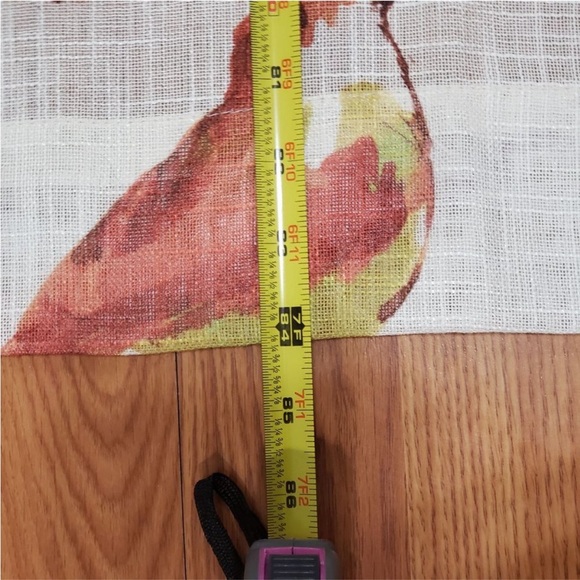 Pier 1 Imports Sheer Bird Watercolor Curtain Panels Grommets 50x84" Set of 2 - Picture 5 of 14